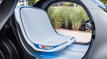 Smart Vision EQ ForFour concept - seat detail