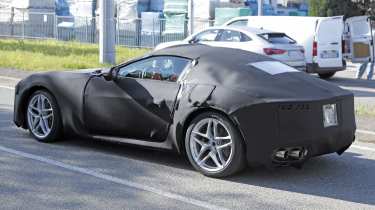 Ferrari Roma spied - front angled