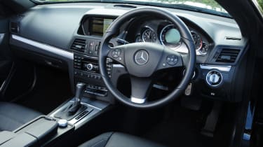 Mercedes E-Class Cabriolet interior