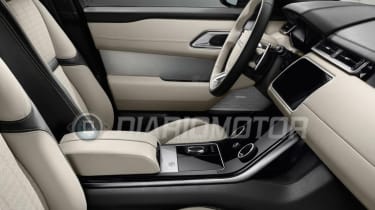 Range Rover Velar - leaked front seats