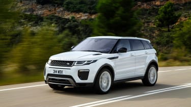 Range Rover Evoque 18MY 240PS - front action
