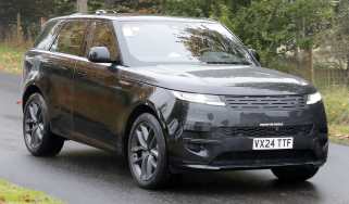 Range Rover Sport Electric spy shot - front 3/4