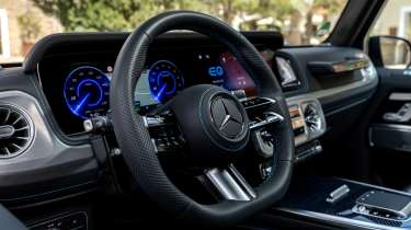 Mercedes G 580 with EQ Technology - steering wheel