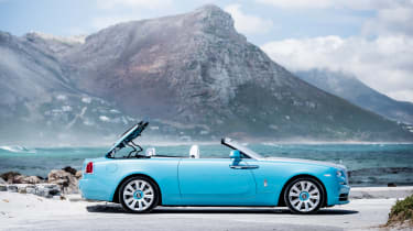 Rolls-Royce Dawn - roof mechanism