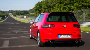 Volkswagen Golf GTI Clubsport S - full rear action