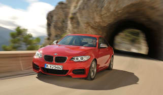 BMW 2 Series coupe 2014 front action