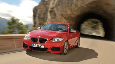 BMW 2 Series coupe 2014 front action