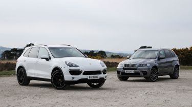 Porsche Cayenne S Diesel vs BMW X5 M50d