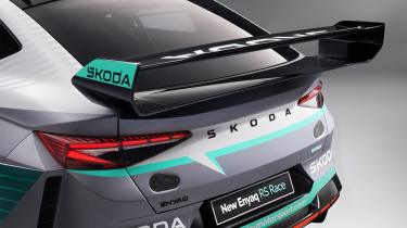 Skoda Enyaq RS Race concept - rear spoiler