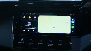 Peugeot E-408 - infotainment screen