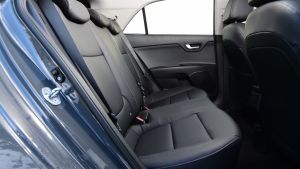 Kia Rio facelift - rear seats