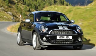 MINI Cooper SD Coupe front cornering