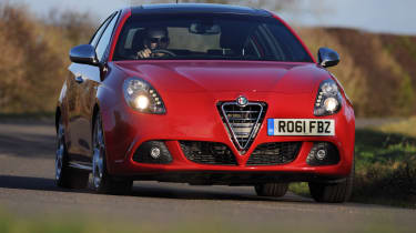 Alfa Romeo Giulietta front cornering