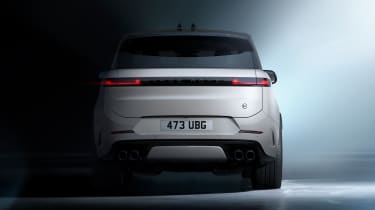 Range Rover Sport SV Ultimate white rear