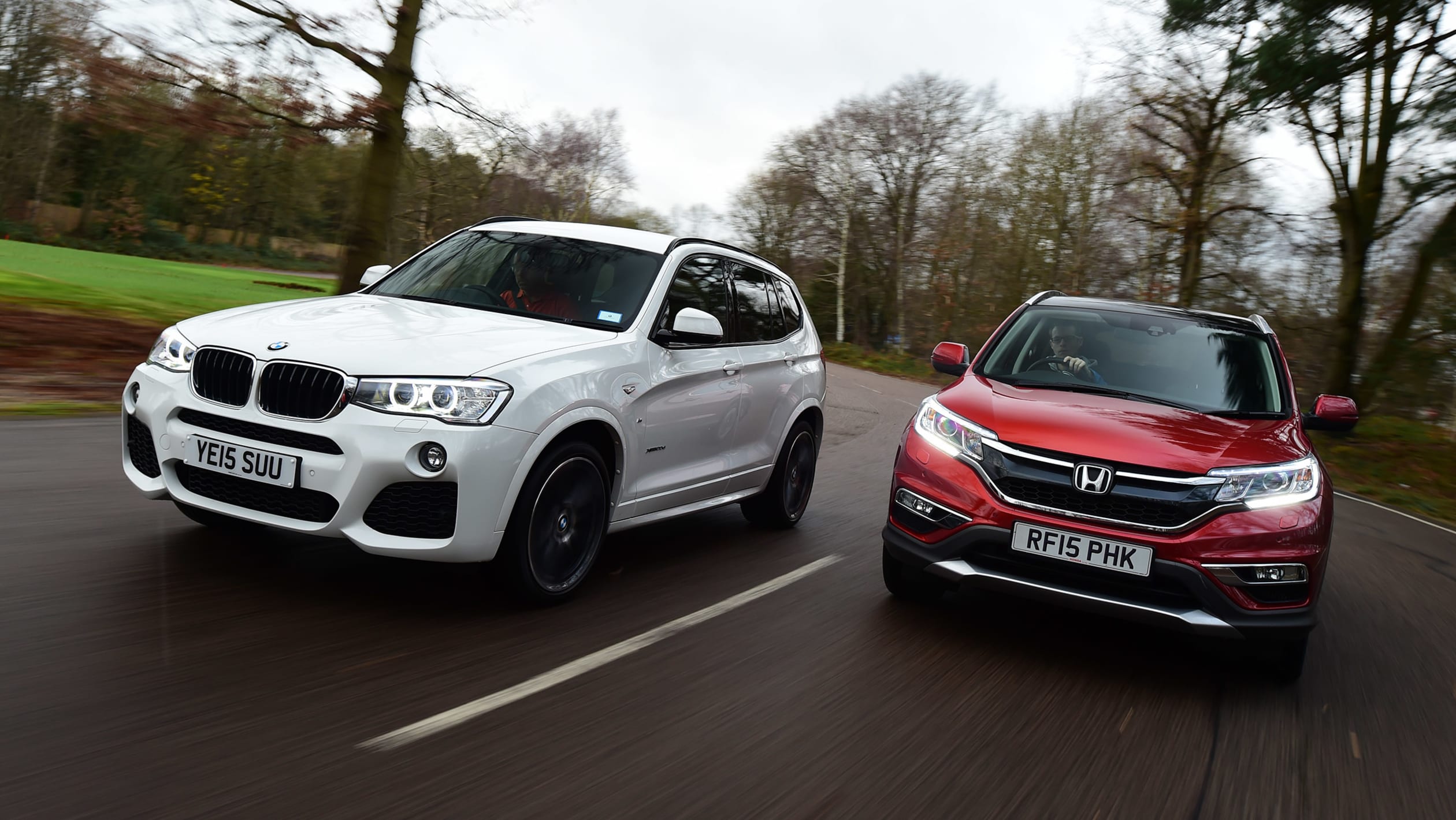 Used BMW X3 vs New Honda CR-V - pictures | Auto Express