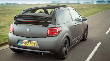 Citroen DS3 Cabrio Racing rear tracking