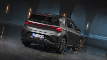 New Cupra Born VZ facelift - rear static 