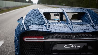 Lego Bugatti Chiron - rear