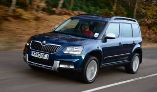 Skoda Yeti 4x4 front tracking