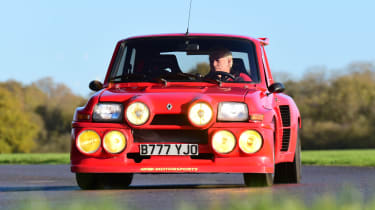 Renault 5 Turbo 2 - front cornering