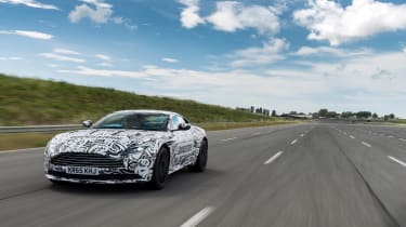 Aston Martin DB11 prototype - front pan