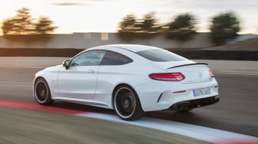 Mercedes-AMG C 63 S - rear tracking