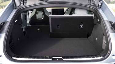 Polestar 4 - boot, seats partially folded