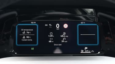 Volkswagen Golf - driver's display