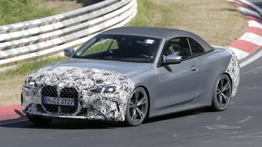 2024 BMW 4 Series cabrio - front tracking 