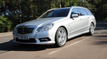 Mercedes E220 CDI Estate Sport front tracking