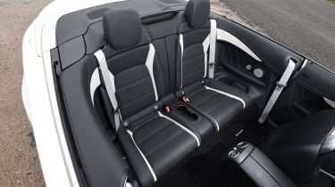 Mercedes-AMG C 63 Cabriolet 2017 - rear seats