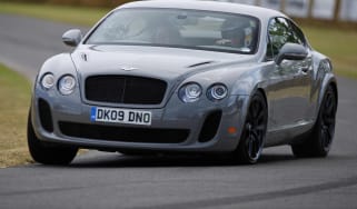 Bentley Continental Supersports coupe front tracking