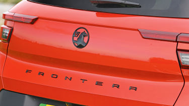 Vauxhall Frontera - rear badging
