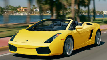 Best cheap convertibles - Lamborghini Gallardo