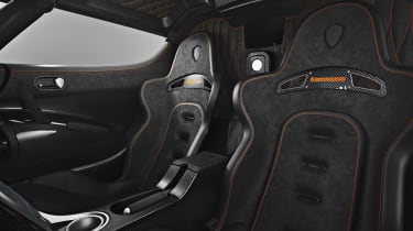 Koenigsegg One:1 interior