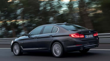 New BMW 5 Series - rear action