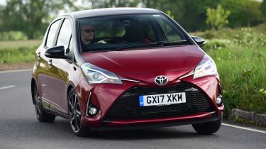 Toyota Yaris - front cornering