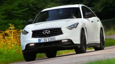 Infiniti FX Vettel review   Auto Express