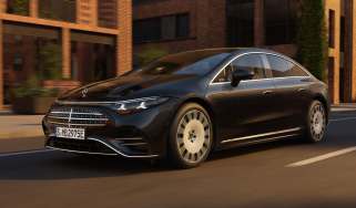Mercedes EQS facelift - front action