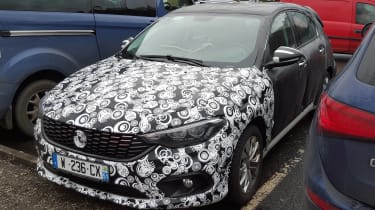 Fiat Tipo UK spies
