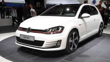 VW Golf GTI concept front