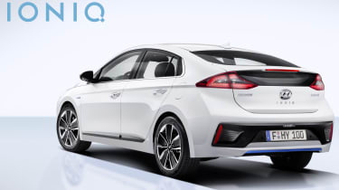Hyundai Ioniq - official rear quarter