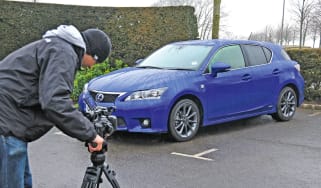Lexus CT200h front static