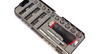 Sealey 38pc Fine Tooth Ratchet Screwdriver &amp; Accessory Set AK64905