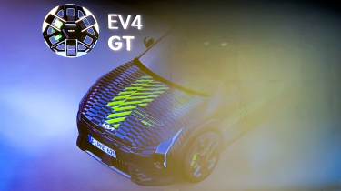 Kia EV4 GT teaser Ellis Hyde