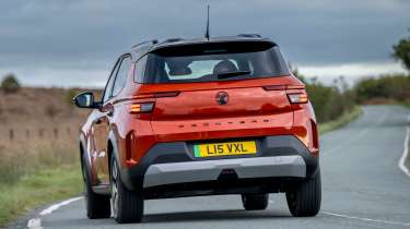 Vauxhall Frontera Electric UK - rear cornering