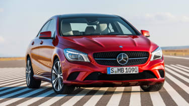 Mercedes CLA 220 CDI front three-quarters