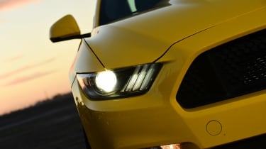 Ford Mustang - front light detail
