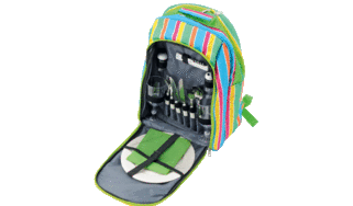 Argos 2 Person Camping Picnic Set with Cool Bag Backpack