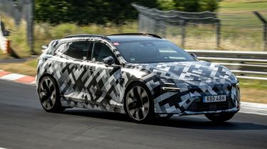 Polestar 4 SUV - dynamic front angled